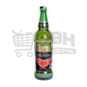 Goldberg premium lager beer